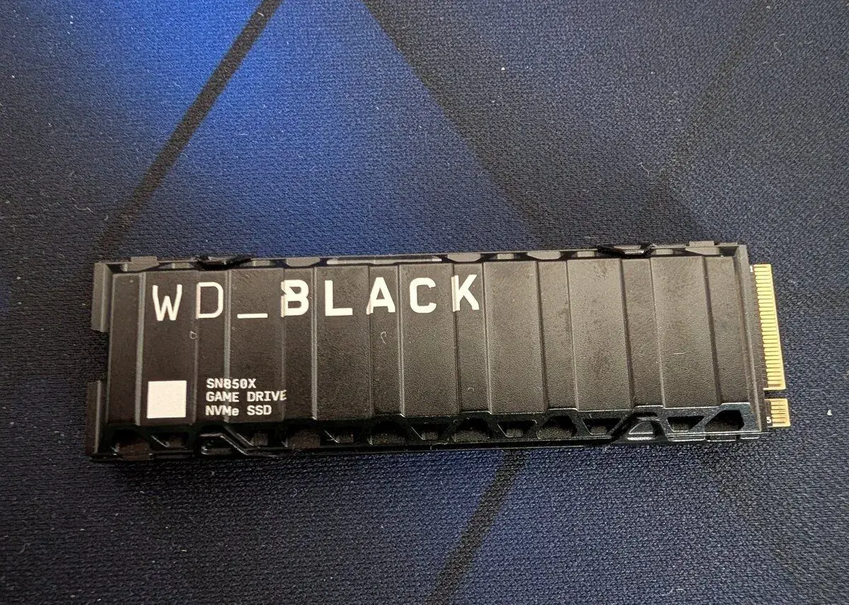 WD Black SN850X Heatsink 2TB