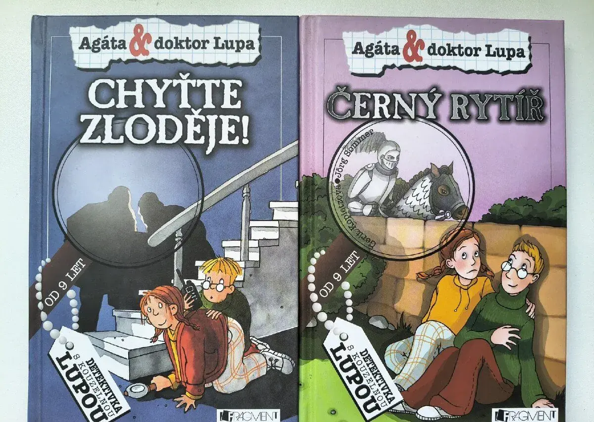 Knihy Agáta & doktor Lupa