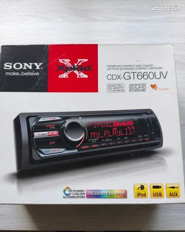 Sony cdx gt660uv