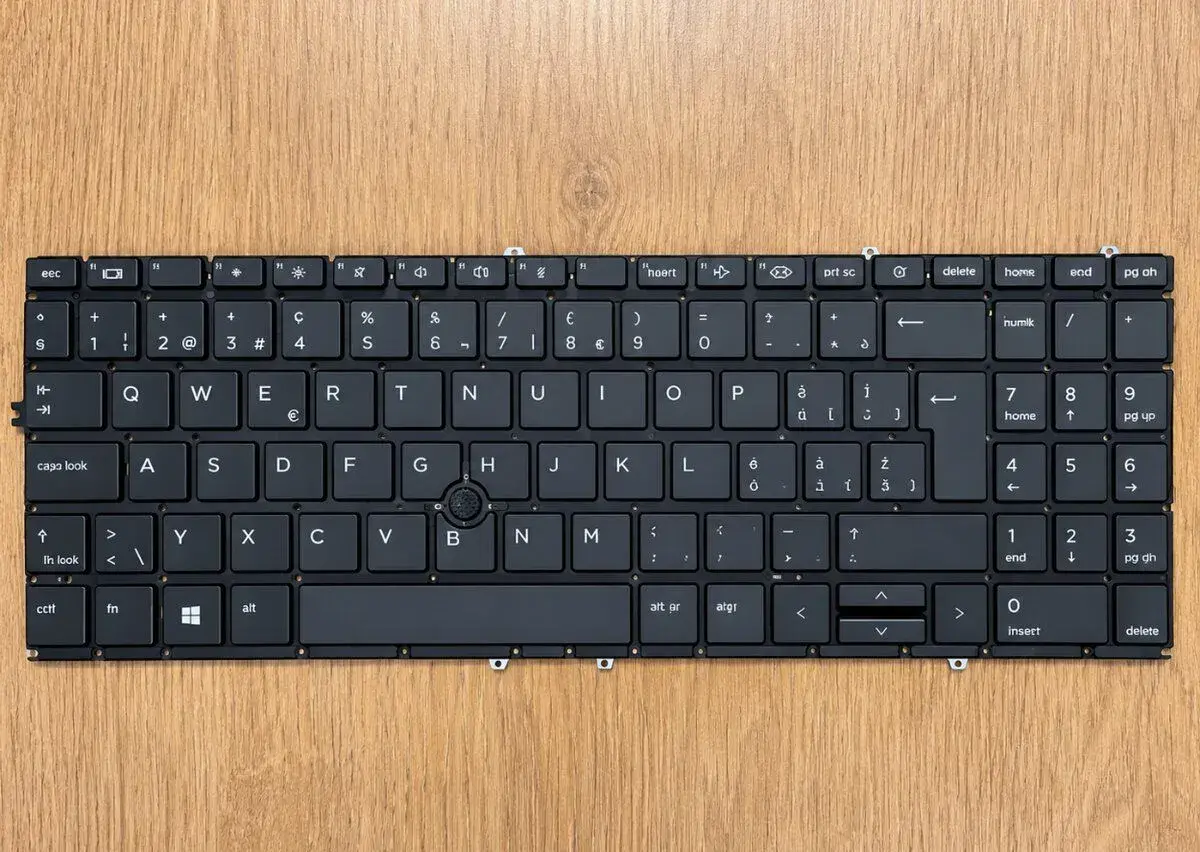 HP EliteBook 850 G8 – klávesnice EU, numerika, TrackPoint