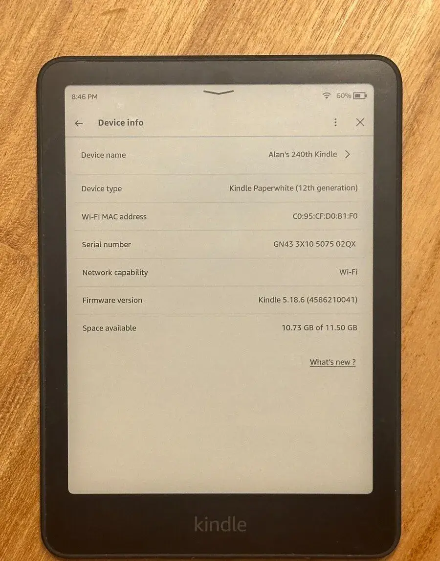 Čtečka Amazon Kindle Paperwhite 12. generace 16GB