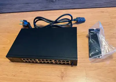 Switch Zyxel GS1100-24E, 1U, 24x 100/1000Mbit