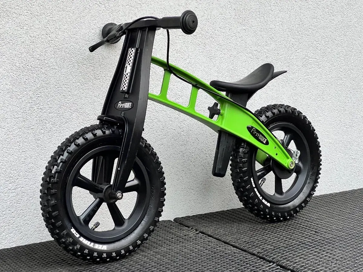 First bike SERVIS fat zelené