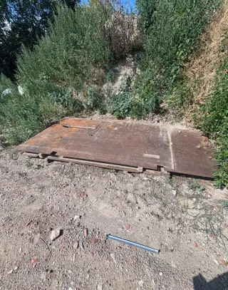 přejezdové plechy