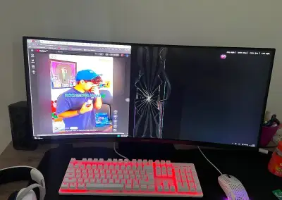 Monitor na opravu 34" Xiaomi G34WQi, LED 3440x1440.