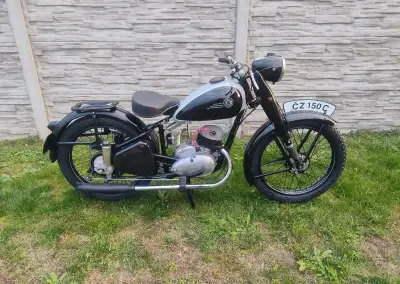 ČZ 150 c po renovaci