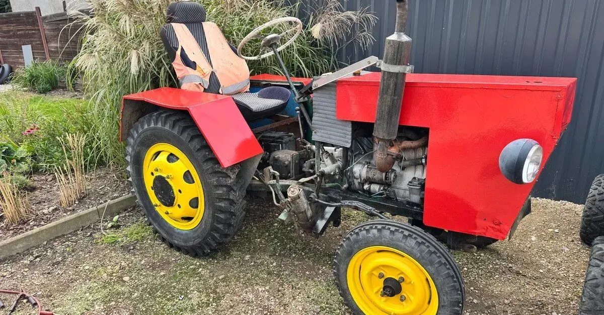 Malo traktor domácí výroby