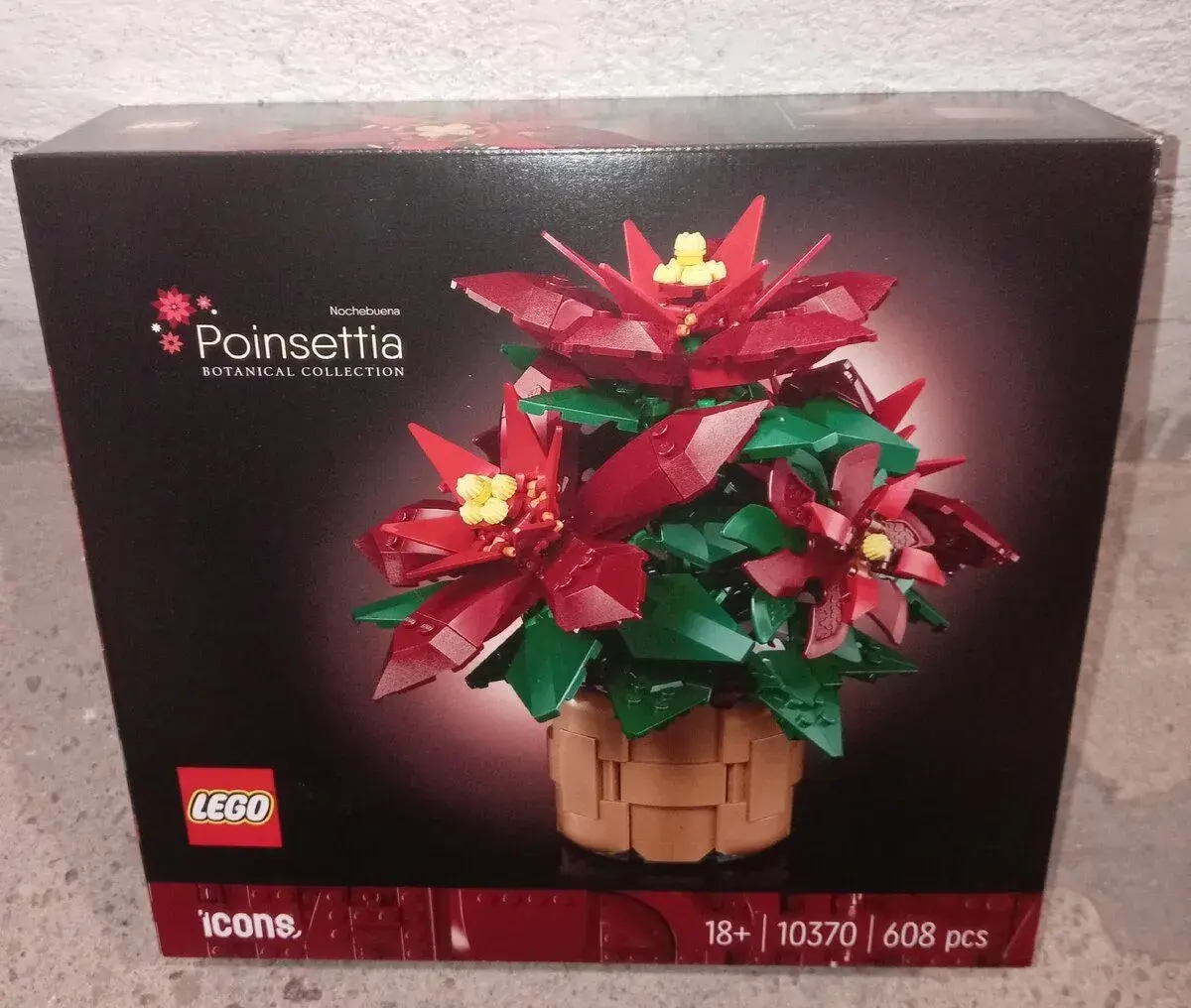 Lego Botanicals 10370 Vánoční hvězda