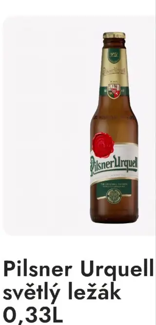 Pilsner urquell vývozní 0,33l