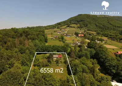 Prodej stavebního pozemku 6558 m2 Vyšní Lhoty