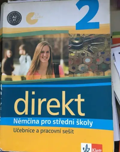Učebnice+prac. sešit němčiny DIREKT 2 pro SŠ