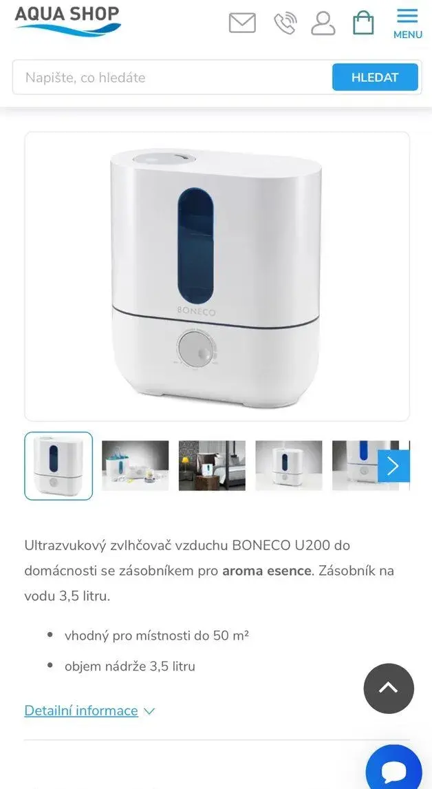 Boneco zvlhcovac vzduchu cistic vzduchu