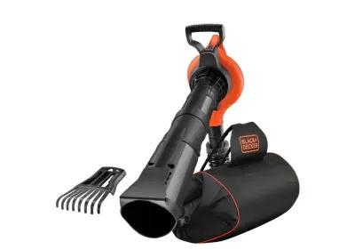 Zahradní vysavač,drtič a fukar listí Black and Decker