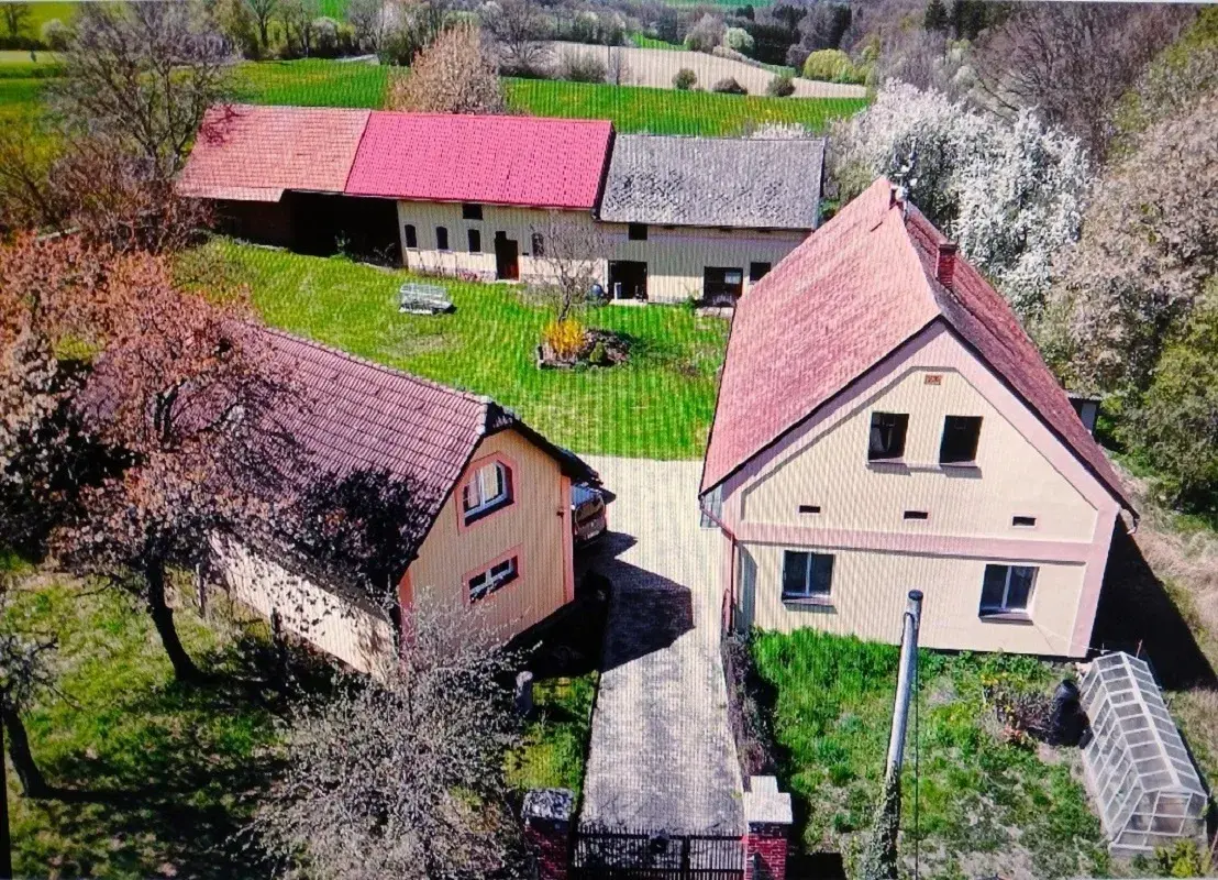 Zemědělská usedlost, poz.7129m2, Nové Dvory-Krámy