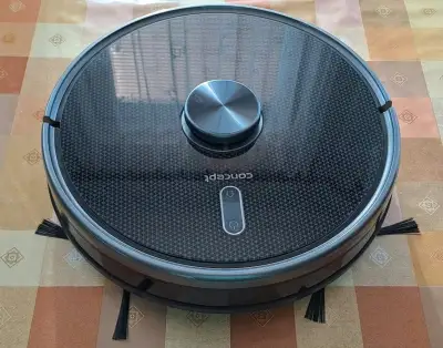 Robotický vysavač s mopem 3v1 REAL FORCE Laser UVC Y-wash VR