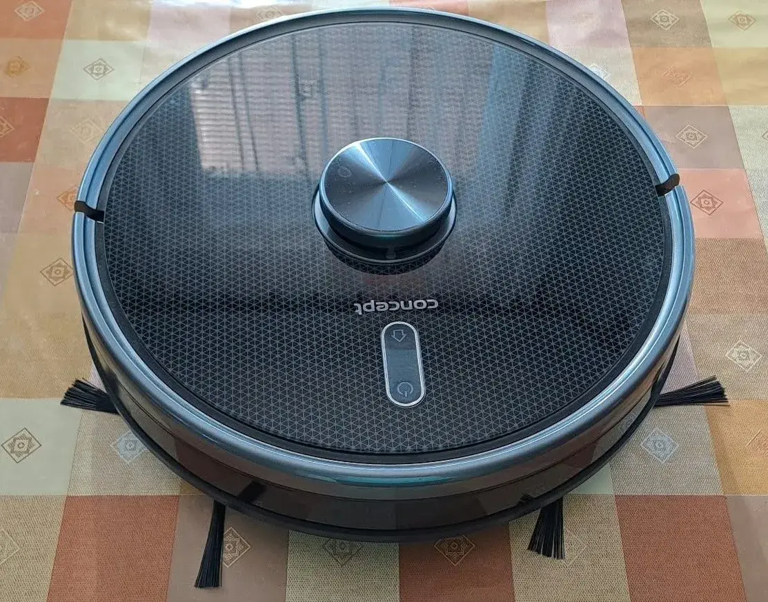 Robotický vysavač s mopem 3v1 REAL FORCE Laser UVC Y-wash VR