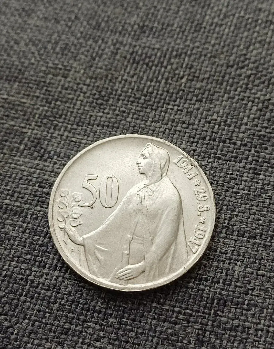 50 kčs 1947 SNP