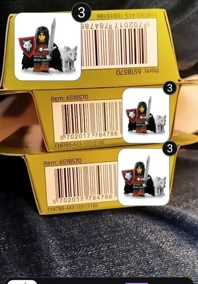 LEGO 71048 Série 27 – Wolfpack Beastmaster (3x nové)