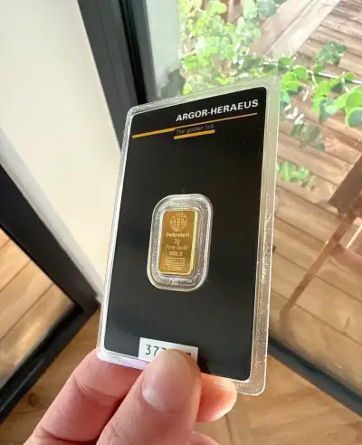 ARGOR HERAEUS SA 2 GRAMY - INVESTIČNÍ ZLATÝ SLITEK