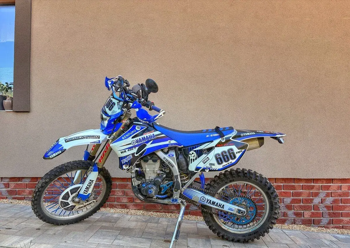 YAMAHA WR450F spz/stk krásný kus