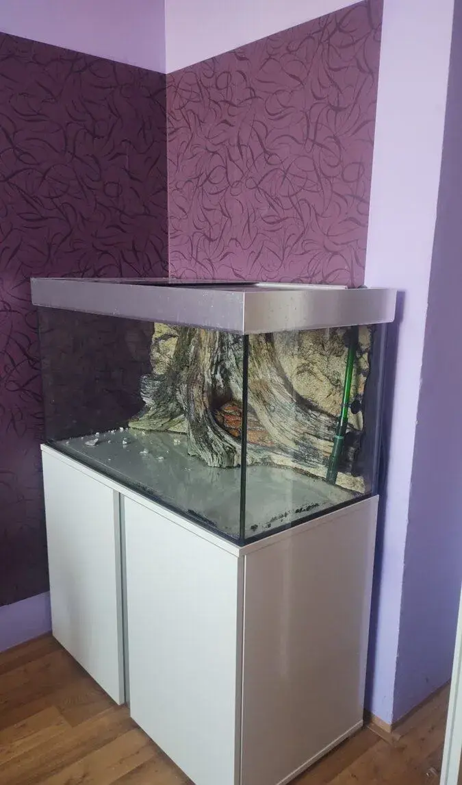 Akvárium Juwel 250l 3D pozadí