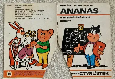 Čtyřlístek č. 18 Ananas (pouze obálka)