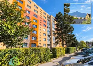 Byt 3+1, 70 m², s lodžií a výhledem na Ještěd, Liberec, Letn