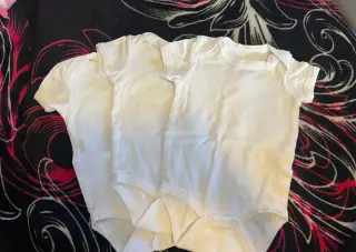 Bílé body unisex