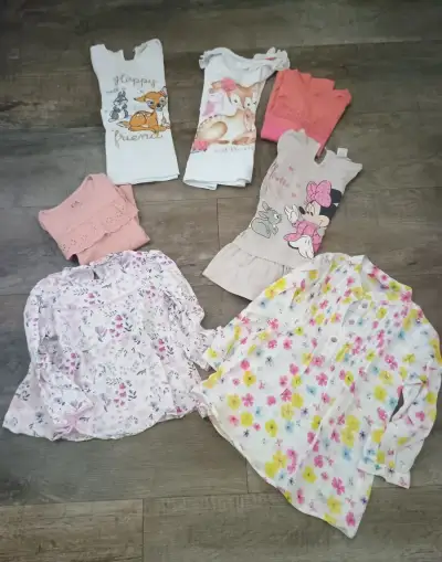 7x triko s dlouhým rukávem vel 98/104