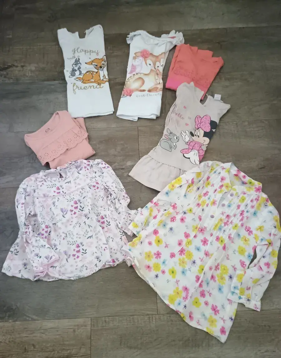 7x triko s dlouhým rukávem vel 98/104