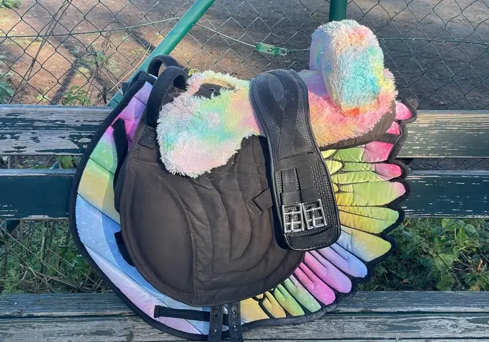 Dětské pony sedlo s madýlky