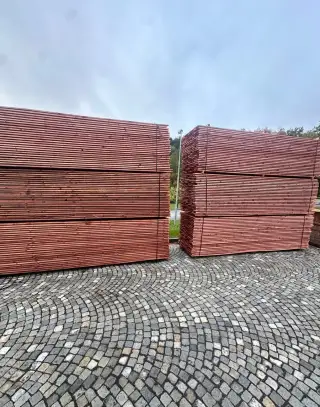 Stavební smrková impregnované prkna