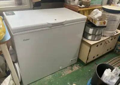 Pultový mrazák Haier HCE203R