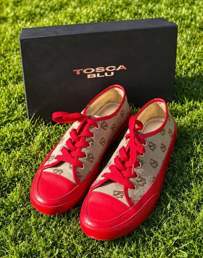 👢 Dámské boty vel. 39–40 – Tosca Blu + gepardí + černé kotn