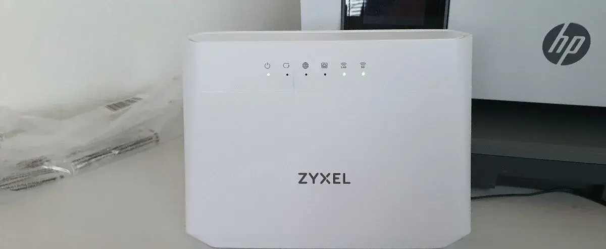 ZYXEL GateWay výkonný router také na optiku o2