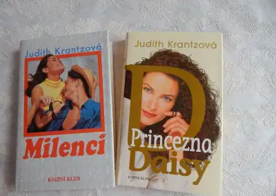 Judith Krantzová - 2 knihy / nečteny, jak nové /