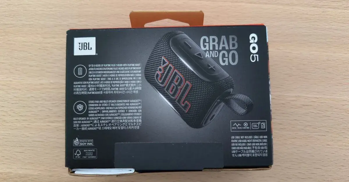 JBL GO 5 Black
