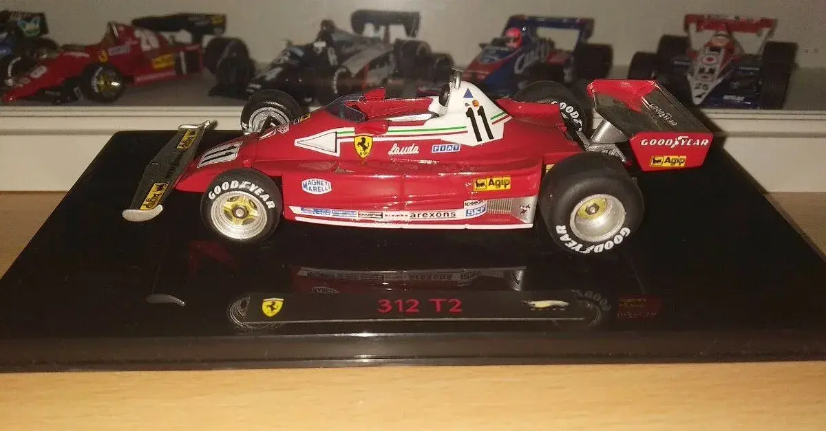 F1 Ferrari 312 T2 #11 Niki Lauda 1977 Hot Wheels Elite 1:43