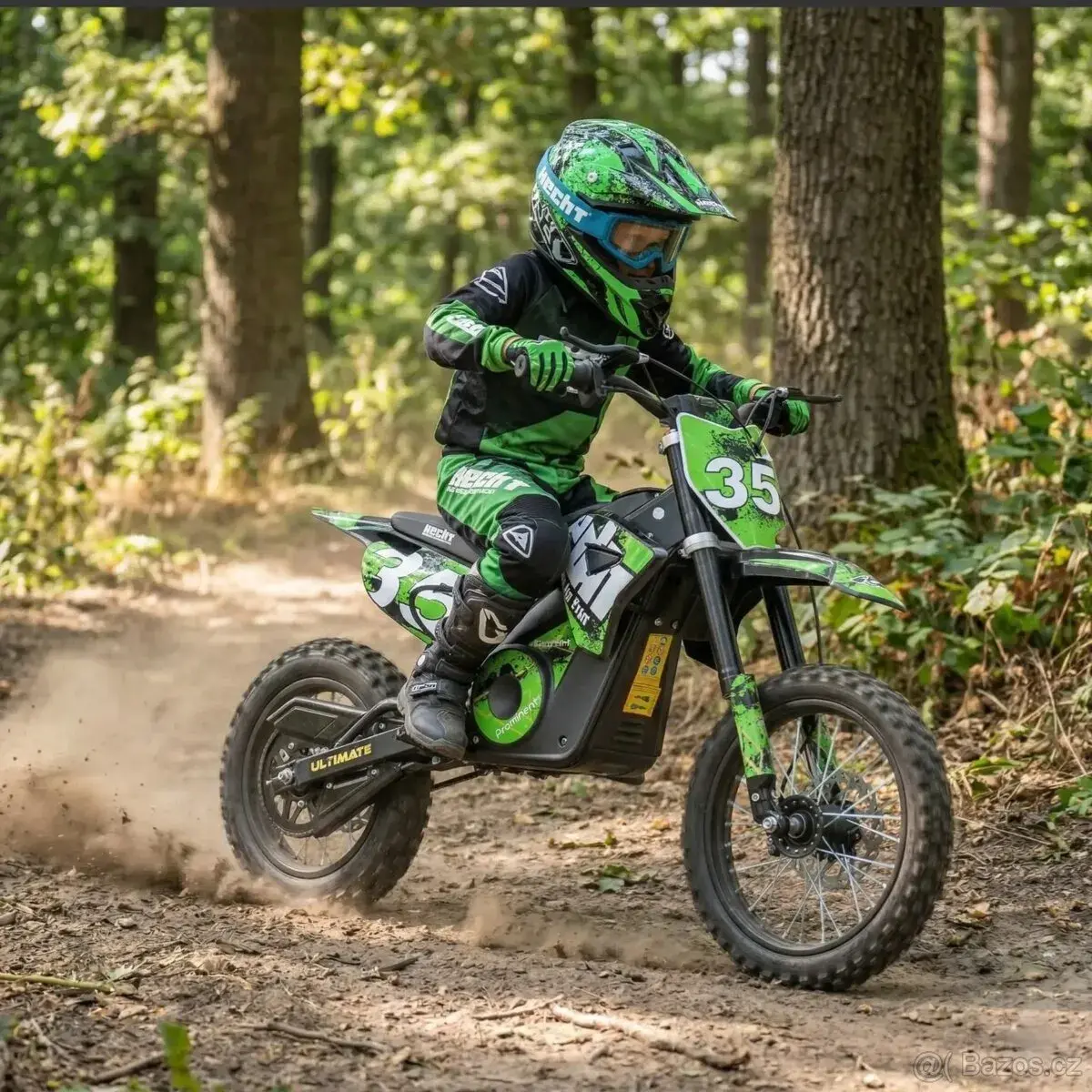 Akumulátorová motorka - HECHT 59150 GREEN