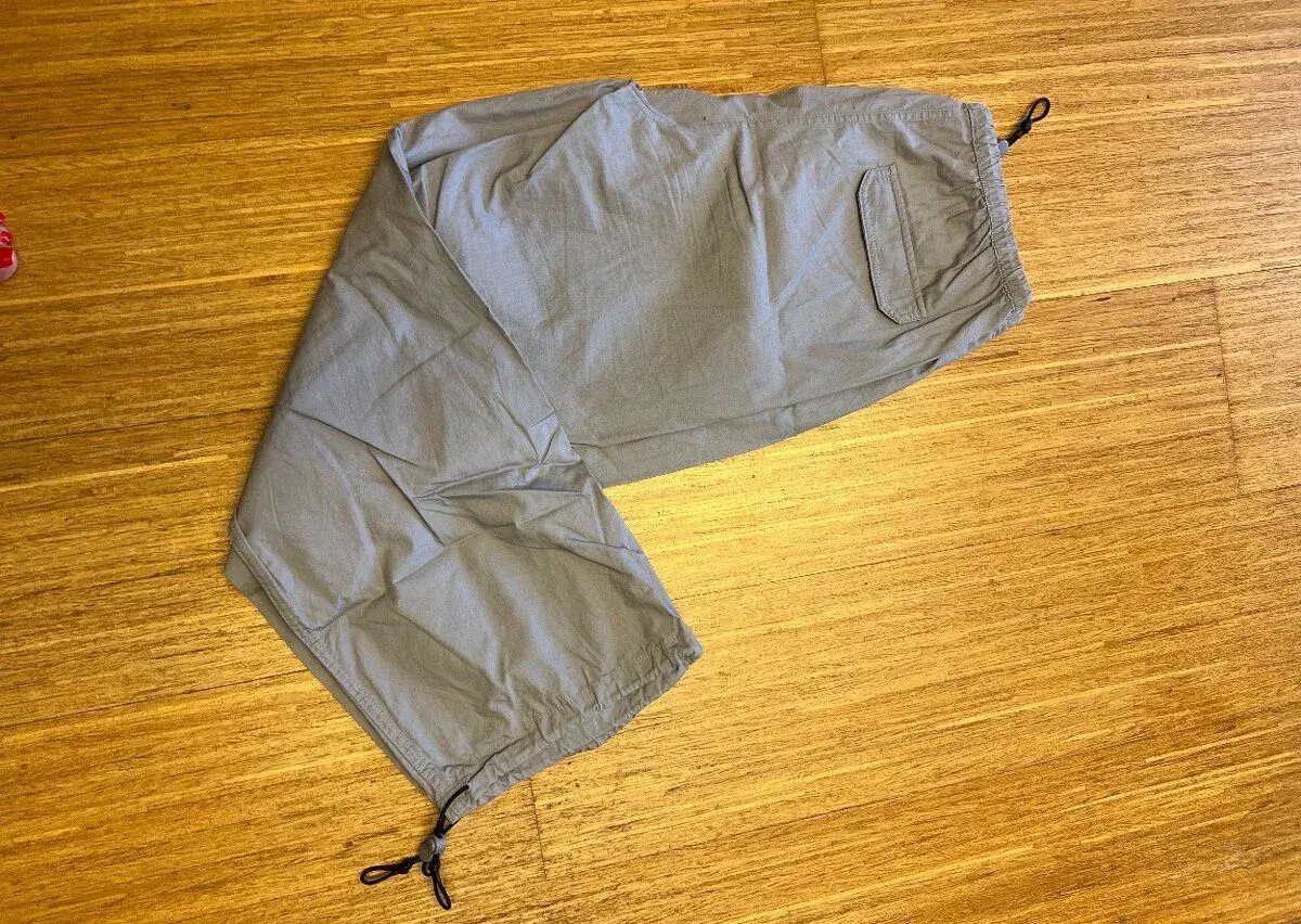 H&M šedé široké ala outdoor kalhoty vel. XS
