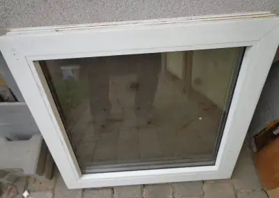 zdvojené, plastové okno - FIX 65x60