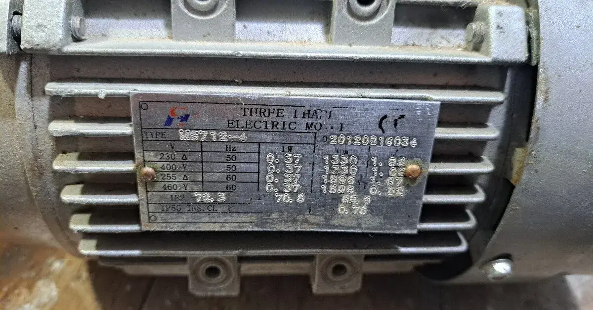 Motor 0,37kW 3f MS712-4