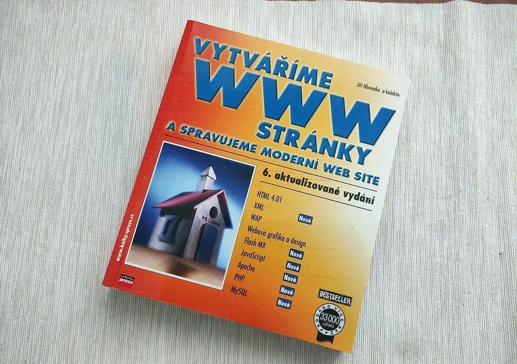 Knihy programování WWW stránek, HTML, PHP, Javascript