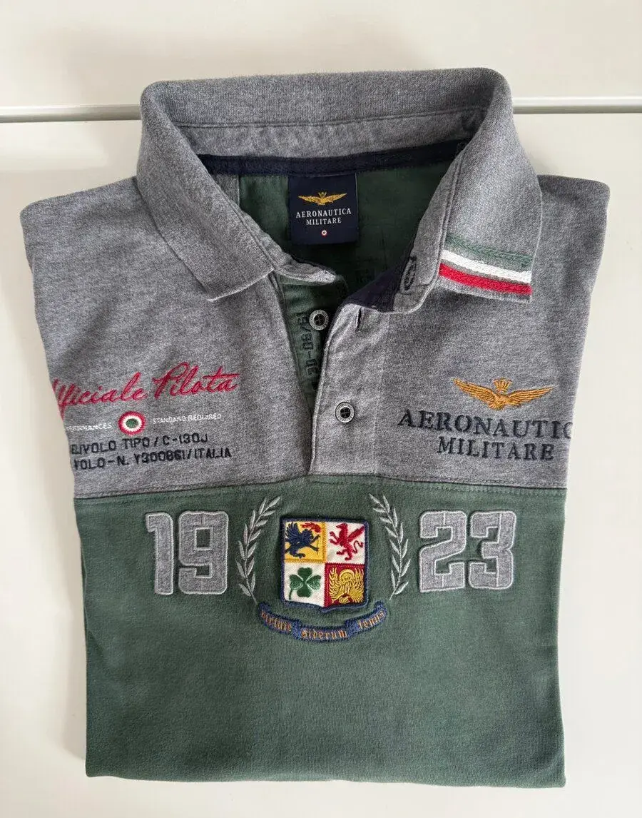 Tričko s dlouhým rukávem Aeronautica Militare