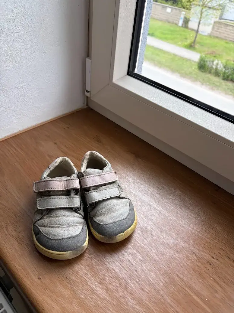 Beda Barefoot tenisky vel. 22, šedo-růžové