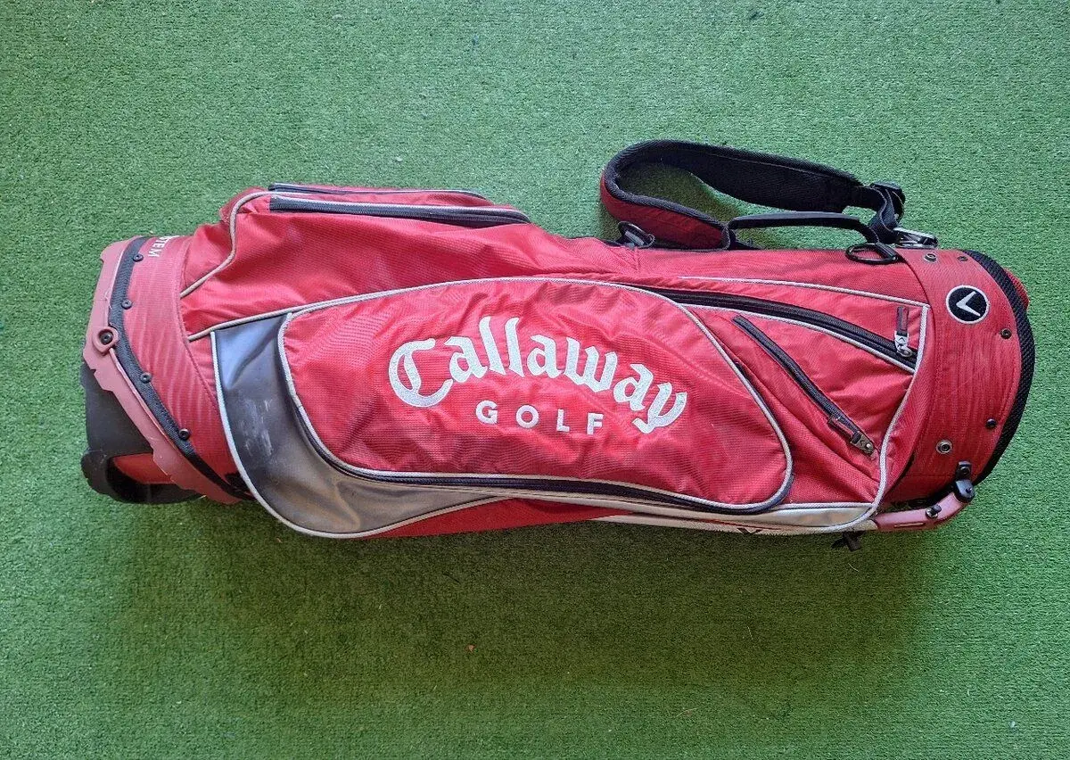 stand bag CALLAWAY red