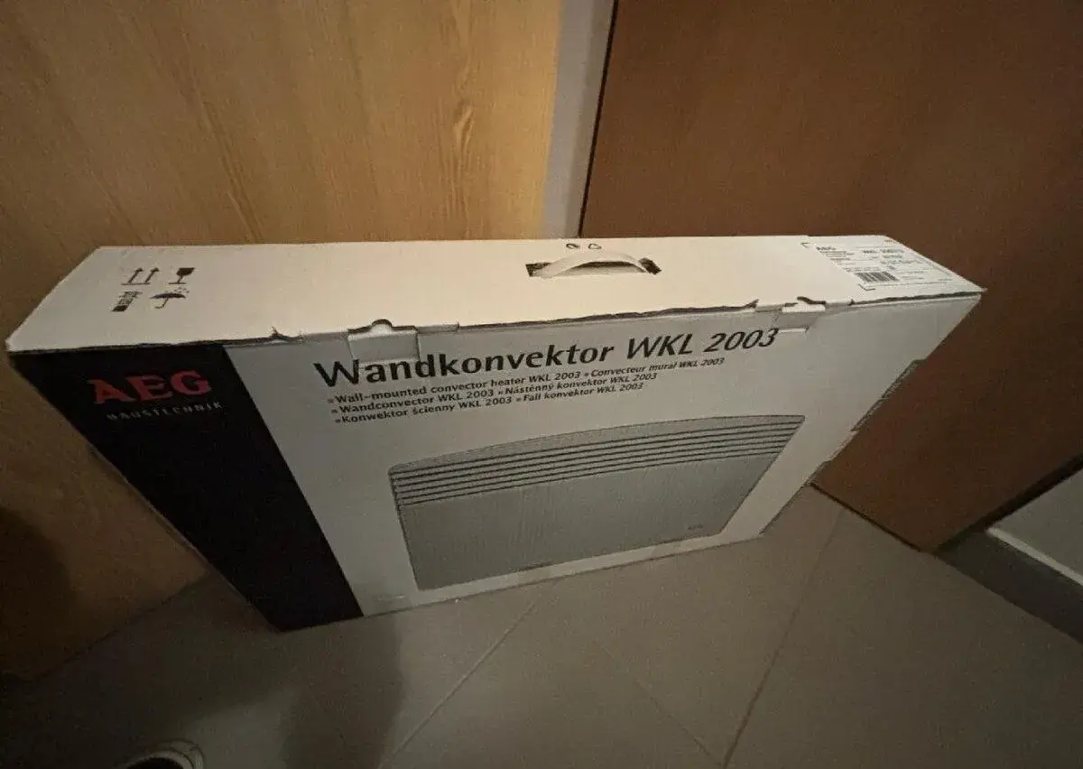 přímotop AEG WKL 2003 U (2000W) –Nový, nepoužitý
