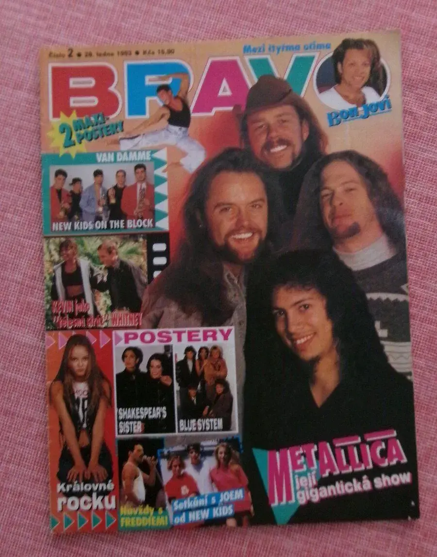 Bravo 3/1993 - komplet + maxi poster.