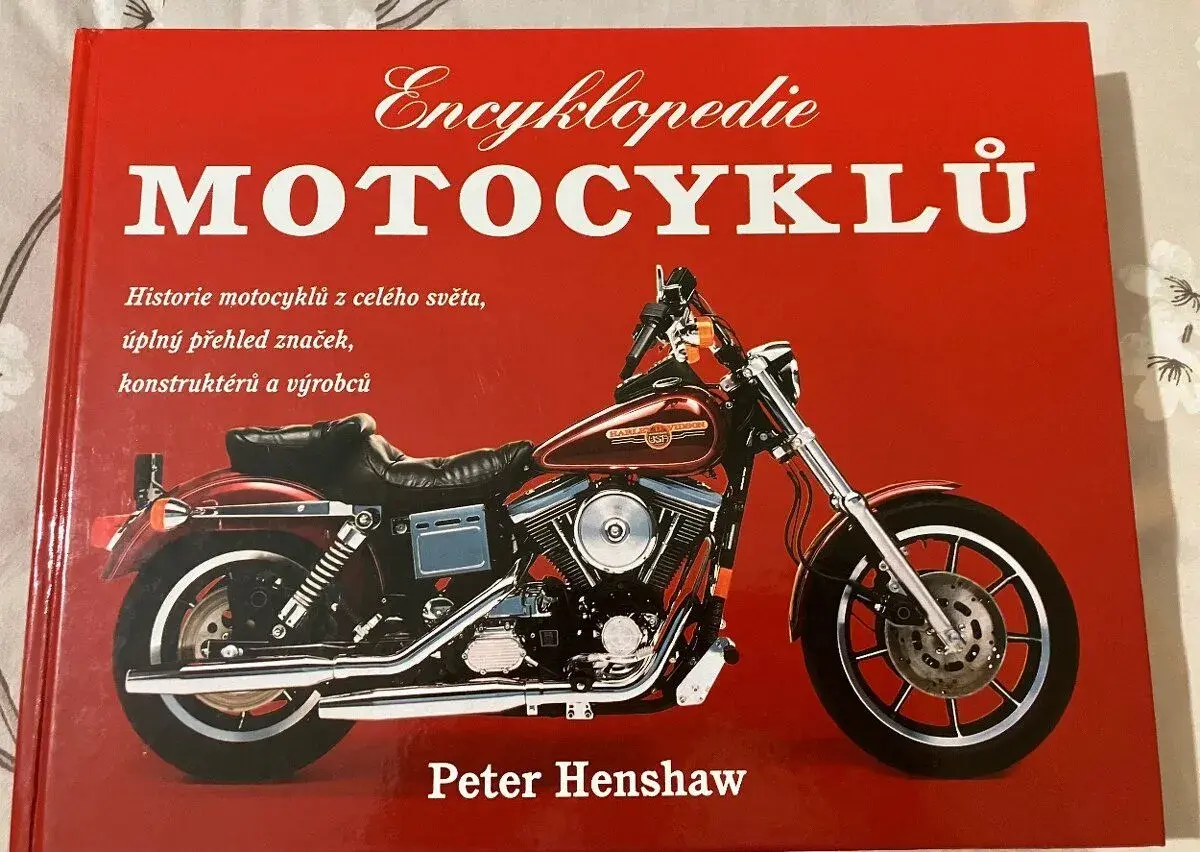 ENCYKLOPEDII MOTOCYKLŮ-Peter Henshaw.KRASNÝ STAV