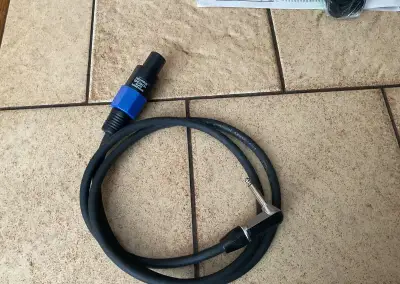 kabel k silnejsimu zesiku a repro speakon Neutrik - jack